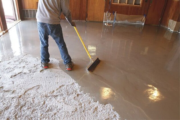 Floor levelling